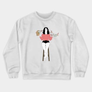 Humming bird Crewneck Sweatshirt